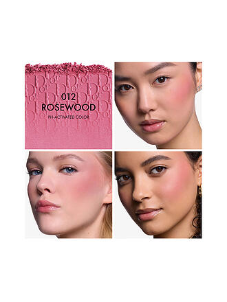 DIOR | Dior Backstage Rosy Glow Rouge à couleur activée par le pH - Longue tenue (012 Rosewood)