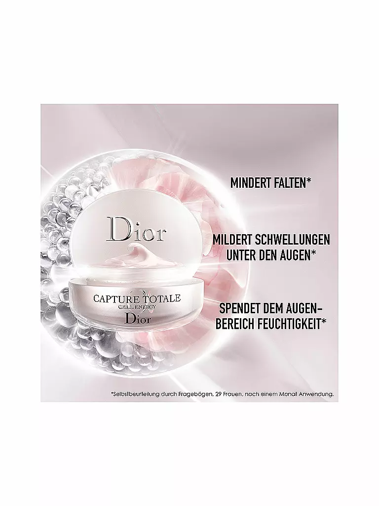DIOR | Crème Yeux - Capture Totale Crème Fermeté et Correction Rides Yeux 15ml | 