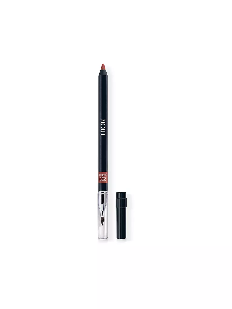DIOR | Crayon à lèvres - Rouge Dior Contour (229 Rose Spice) | Rouge foncé