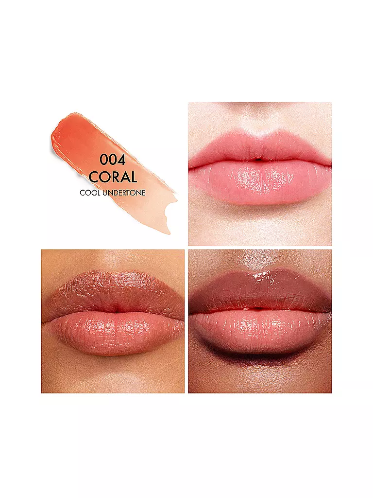 DIOR | Dior Addict Lip Glow Baume à lèvres hydratant 48 h (004 Coral) | koralle