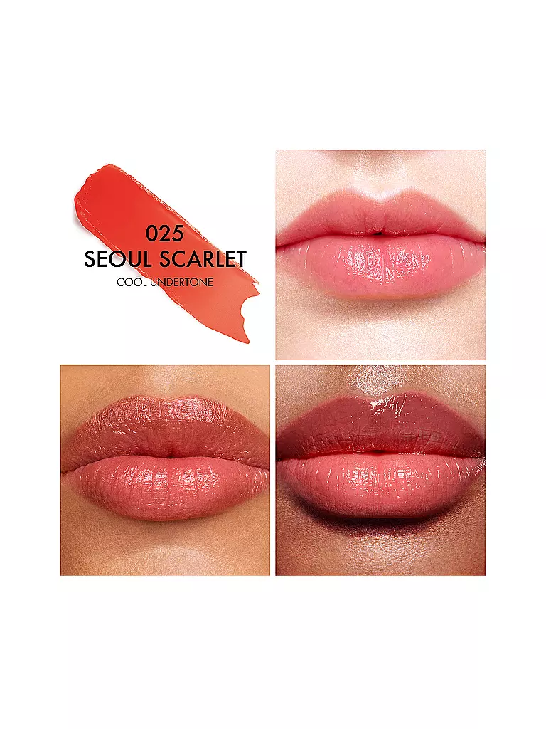 DIOR | Dior Addict Lip Glow baume à lèvres hydratant 48 h (025 Seoul Scarlet) | koralle