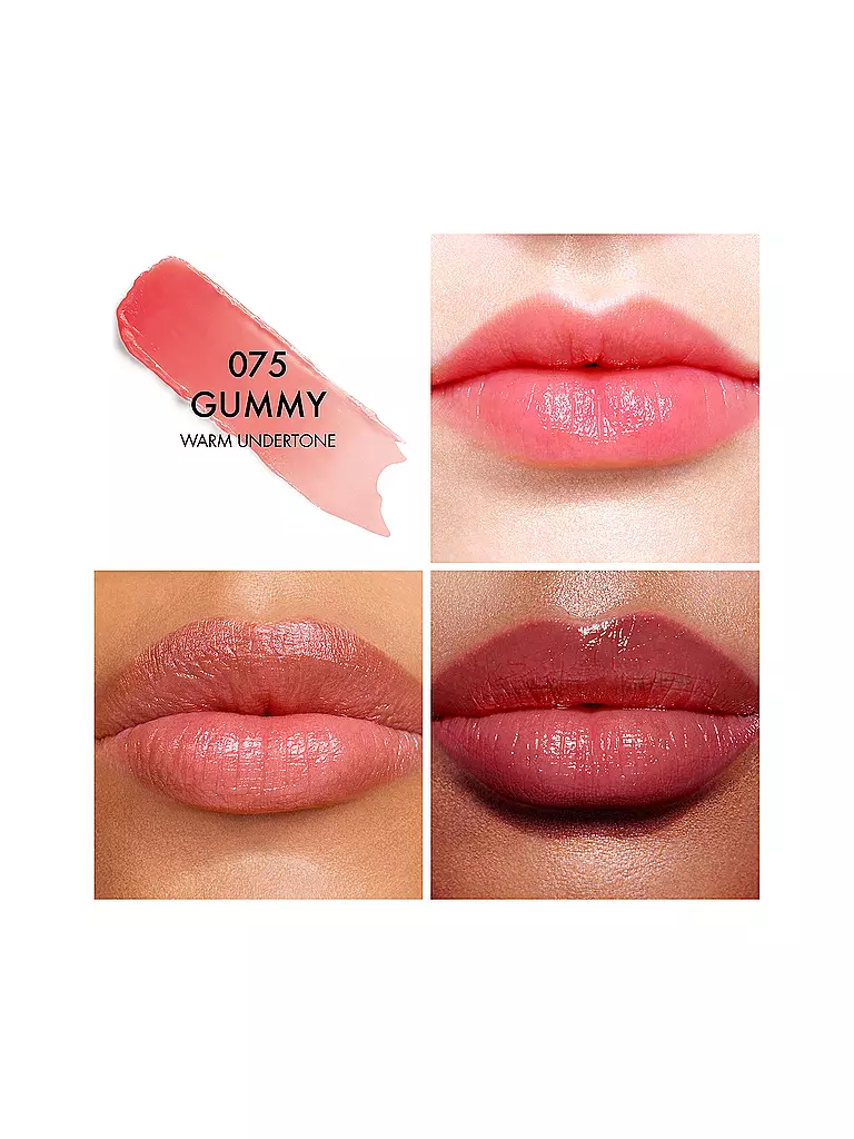 DIOR | Dior Addict Lip Glow baume à lèvres hydratant 48 h (075 Gummy) | rot