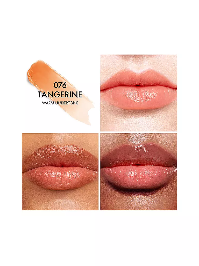 DIOR | Dior Addict Lip Glow baume à lèvres hydratant 48 h (076 Tangerine) | koralle