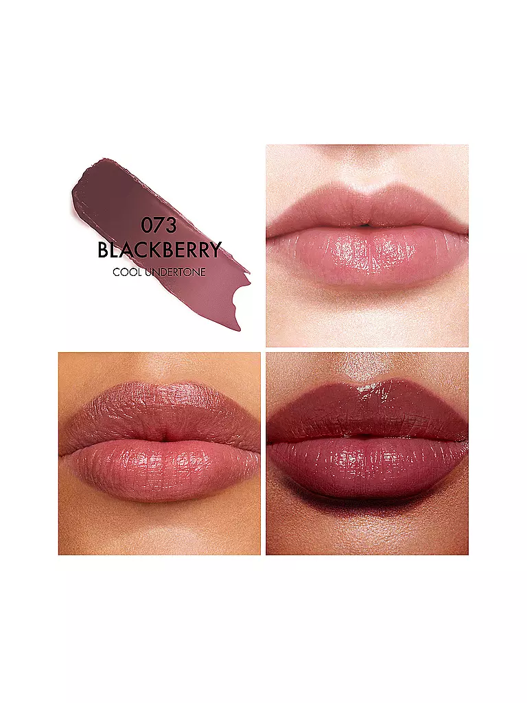 DIOR | Dior Addict Lip Glow baume à lèvres hydratant 48h (073 Blackberry) | braun