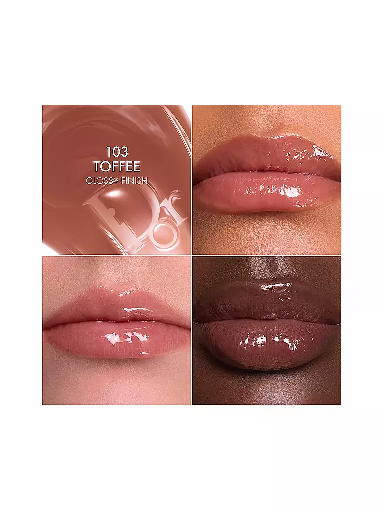 DIOR | Dior Addict Lip Glow Butter Soin Lèvres Haute Brillance (103 Toffee) | 