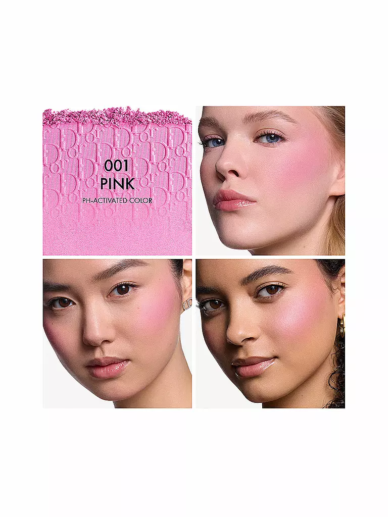 DIOR | Dior Backstage Rosy Glow Blush à couleur activée par le pH - Longue tenue (001 Pink) | 