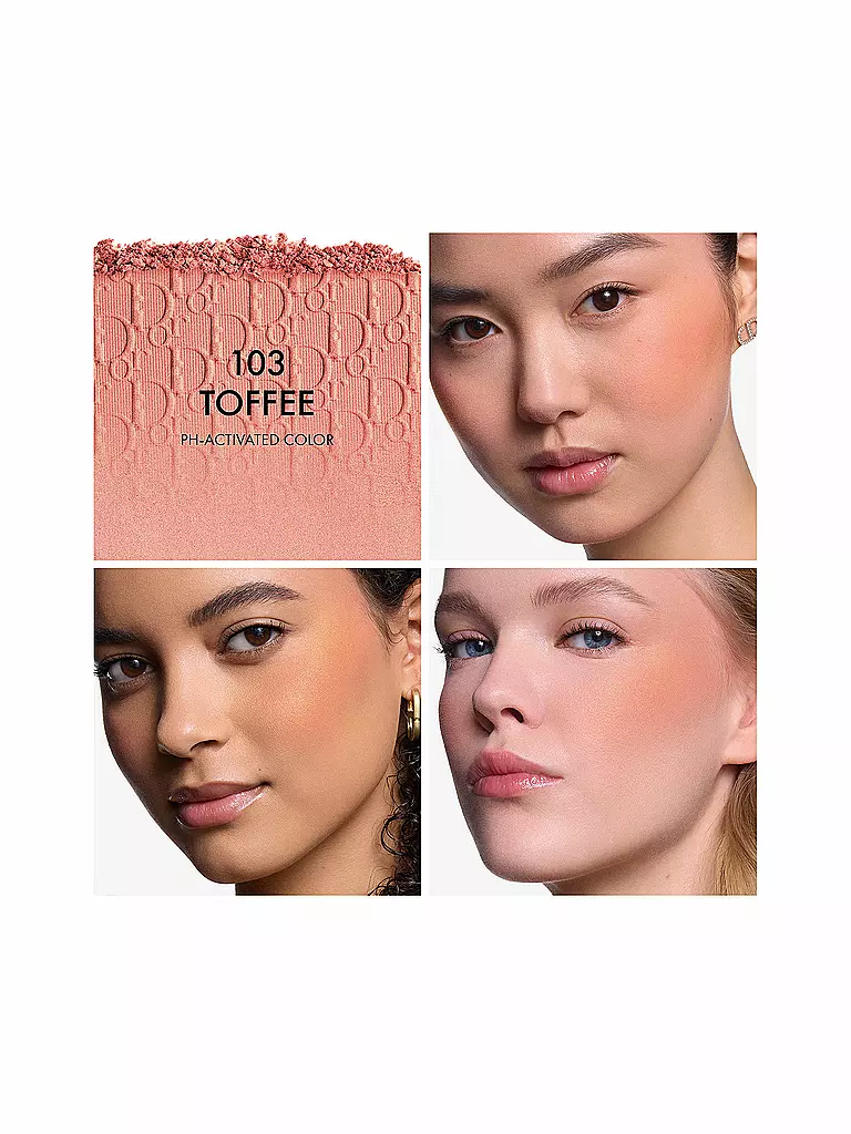 DIOR | Dior Backstage Rosy Glow Blush à couleur activée par le pH - Longue tenue (103 Toffee) | koralle