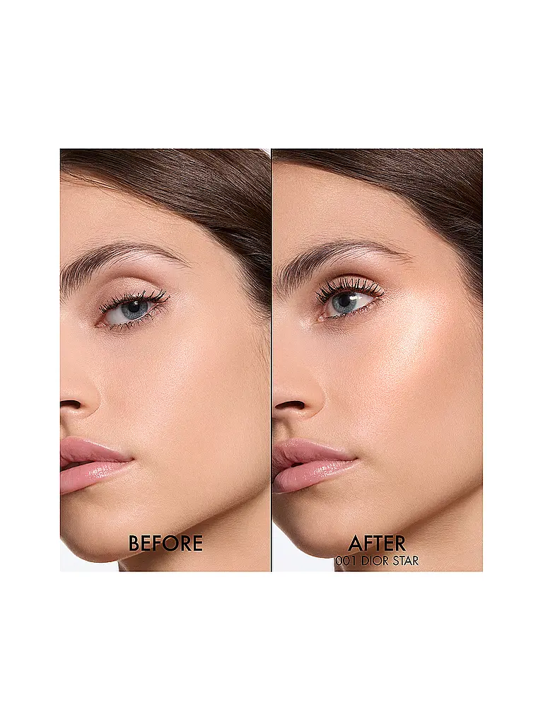 DIOR | Dior Forever Glow Luminizer Édition Limitée Enlumineur Longue Tenue - Acide Hyaluronique (001 Dior Star) | Transparent
