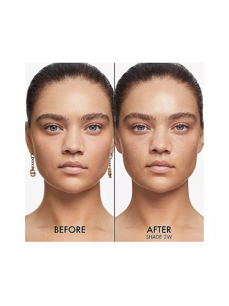 DIOR | Dior Forever Hydra Nude - Fond de teint 24 h de perfection naturelle et 48 h d'hydratation (2 W Warm) | camel