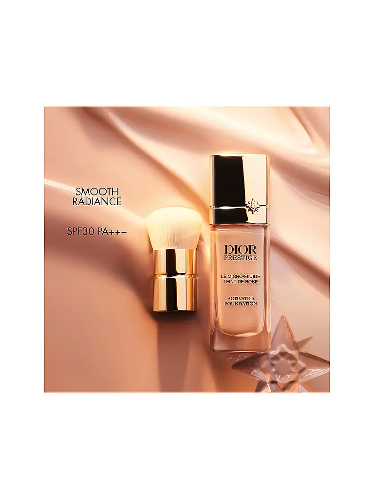 DIOR | Dior Prestige Le Micro-Fluide Teint de Rose Fond de Teint Micronutritif (1N) | camel