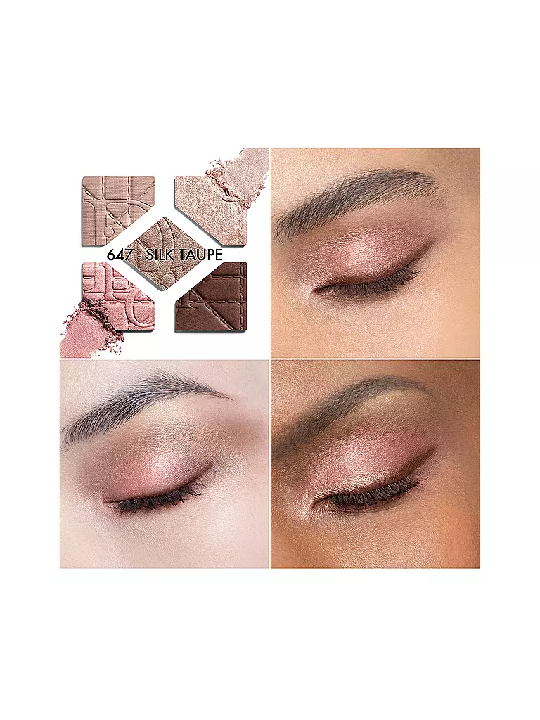 DIOR | Diorshow 5 Couleurs Cannage Édition Limitée (647 Silk Taupe) | rosa