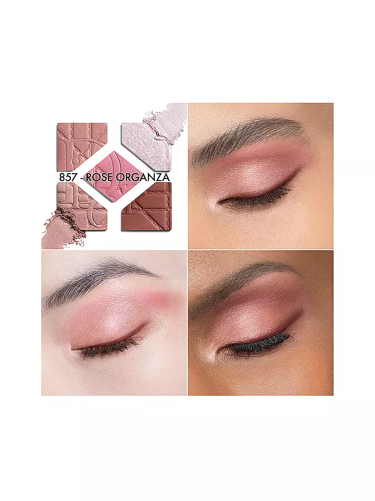 DIOR | Diorshow 5 Couleurs Cannage Édition Limitée (857 Organza Rose) | 