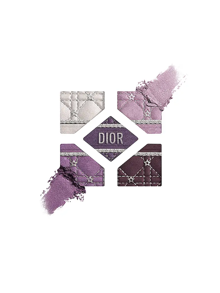 DIOR | Diorshow 5 Couleurs Palette de fards à paupières en édition limitée avec 5 fards à paupières (912 Plum Parade) | Gris
