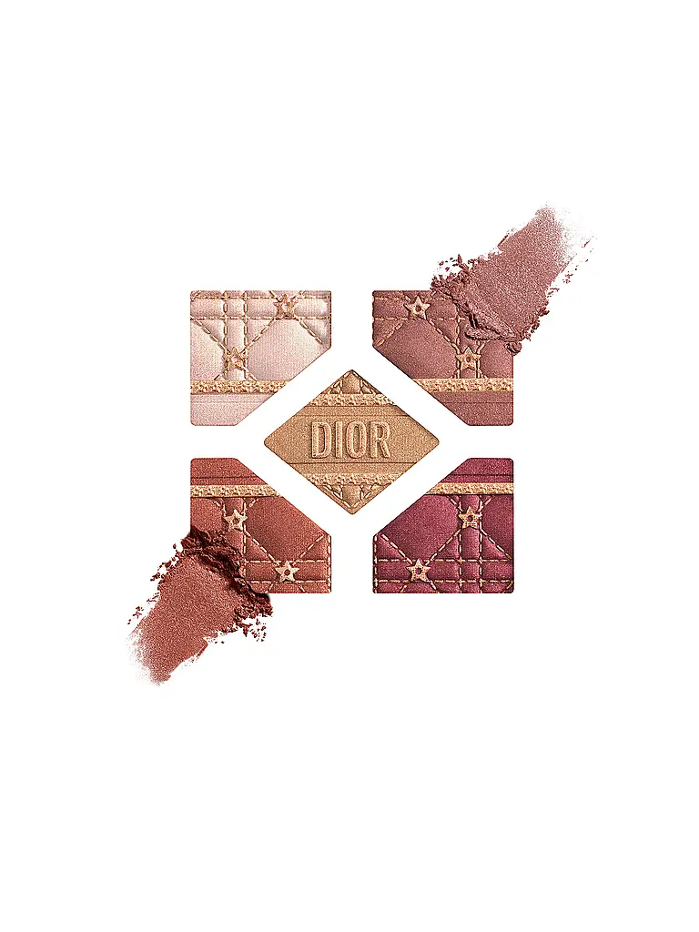 DIOR | Diorshow 5 Couleurs Palette de fards à paupières en édition limitée avec 5 fards à paupières (636 Fiery Circus) | Camel