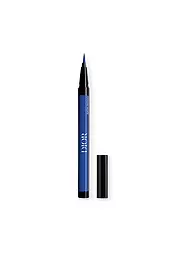 DIOR | Diorshow Liquid Liner Eyeliner feutre ultra-précis (096 Satin Black) | Bleu