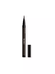 DIOR | Diorshow Liquid Liner Eyeliner feutre ultra-précis (096 Satin Black) | Marron