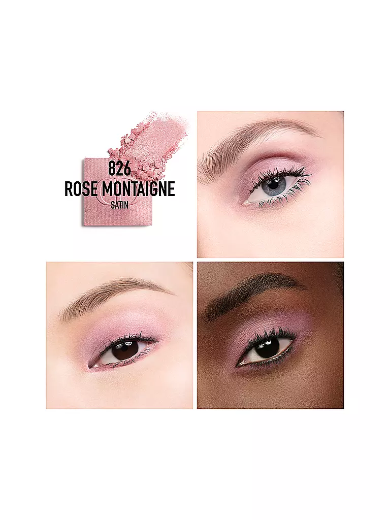 DIOR | Diorshow Mono Couleur Ombre à Paupières (826 Rose Montaigne) | rosa
