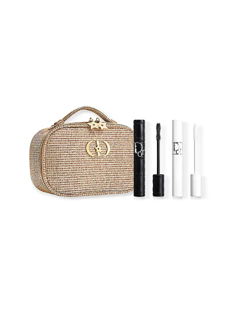 DIOR | Diorshow Set - Édition Limitée Mascara Volume, base-sérum pour les cils et trousse de toilette | Aucune couleur