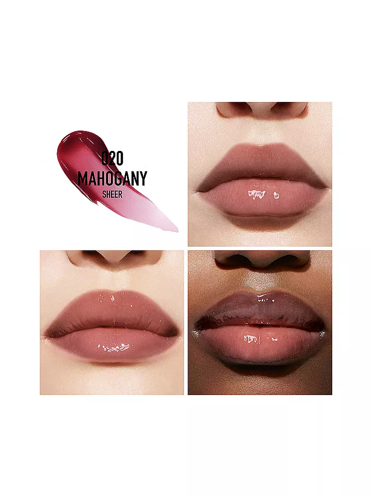 DIOR | Lipgloss - Dior Addict Lip Maximizer (020 Mahagony) | dunkelrot