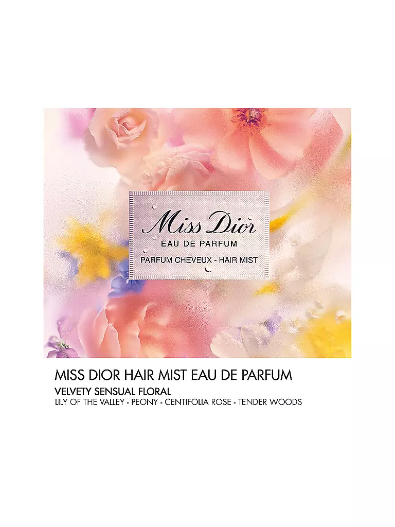 DIOR | Miss Dior Eau de Parfum Hair Mist Parfum Cheveux 30ml | keine Farbe