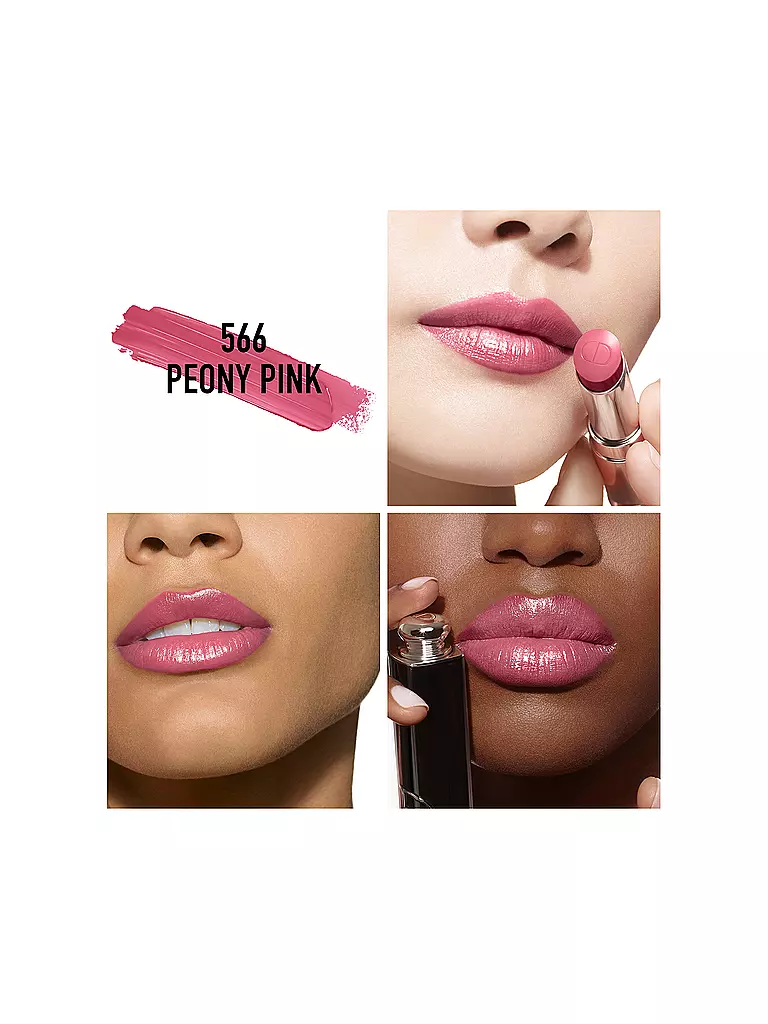 DIOR | Rouge à lèvres - Dior Addict (566 Peony Pink) | rosa