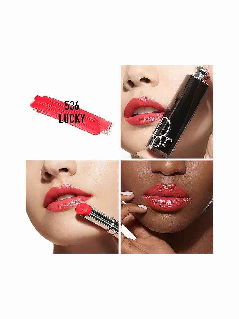 DIOR | Rouge à lèvres - Dior Addict - Rechargeable (536 Lucky) | rot