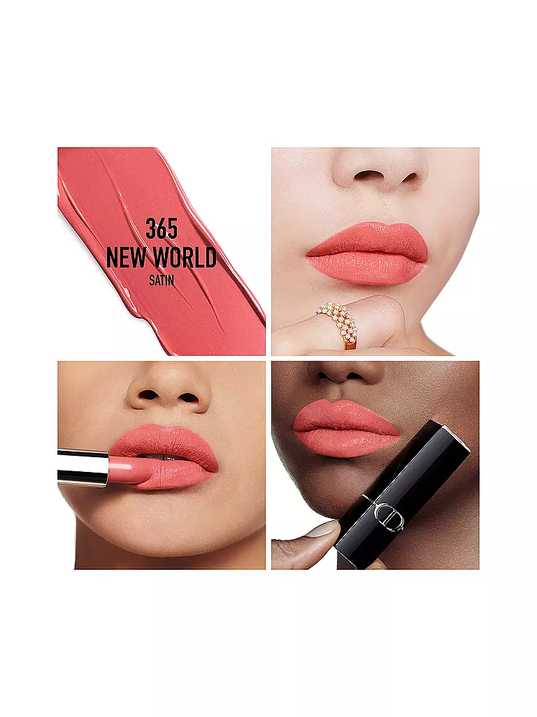 DIOR | Rouge à lèvres - Rouge Dior Satin Lipstick (365 New World) | camel