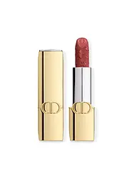 DIOR | Rouge Dior Édition Limitée Couture - Boîtier doré et stick gravé (999 Fini Velours) | Marron