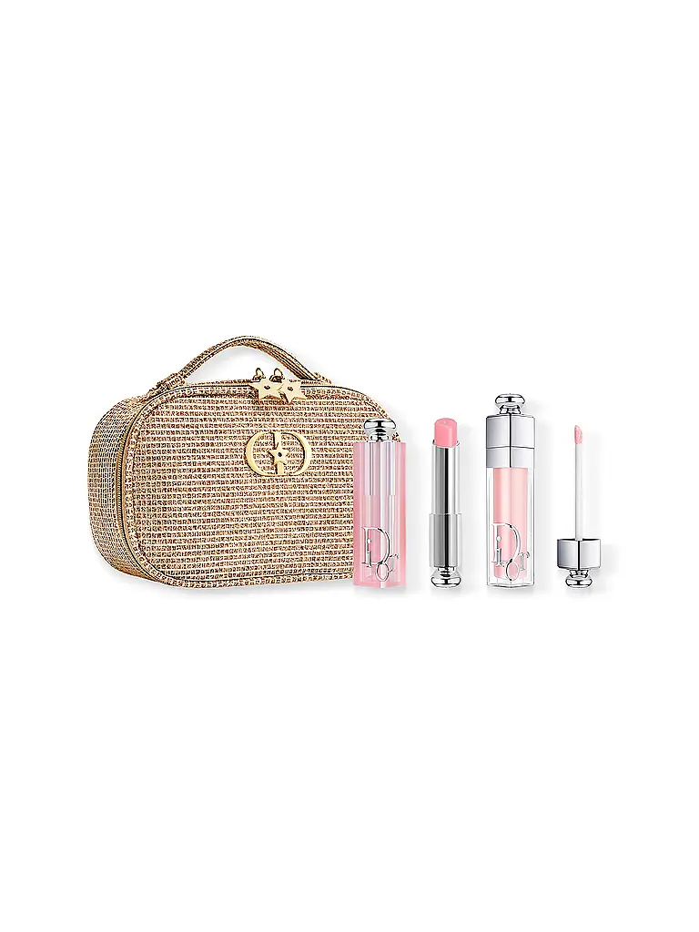DIOR | The Pink Glow Ritual - Édition Limitée Baume à lèvres et gloss dans une pochette en édition limitée | keine Farbe