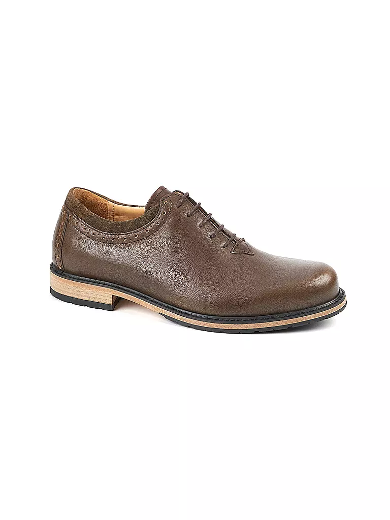 DIRNDL & BUA | Chaussures à lacets | olive