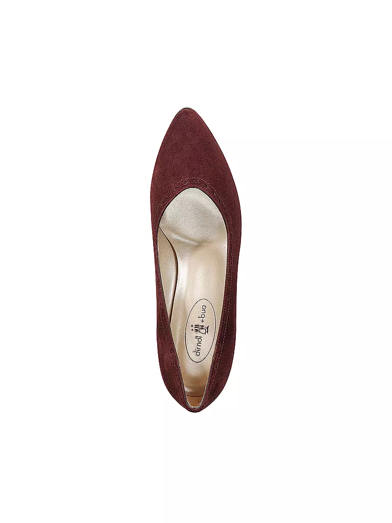 DIRNDL & BUA | Chaussures traditionnelles - Escarpins | rot