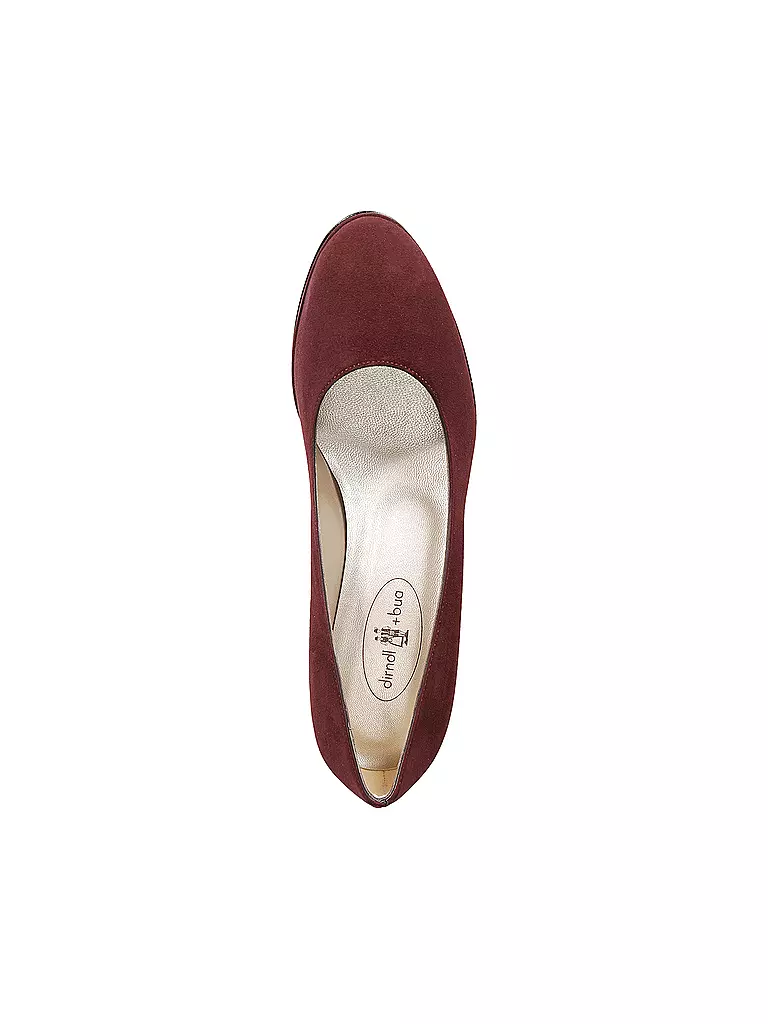 DIRNDL & BUA | Chaussures traditionnelles - Escarpins | rot