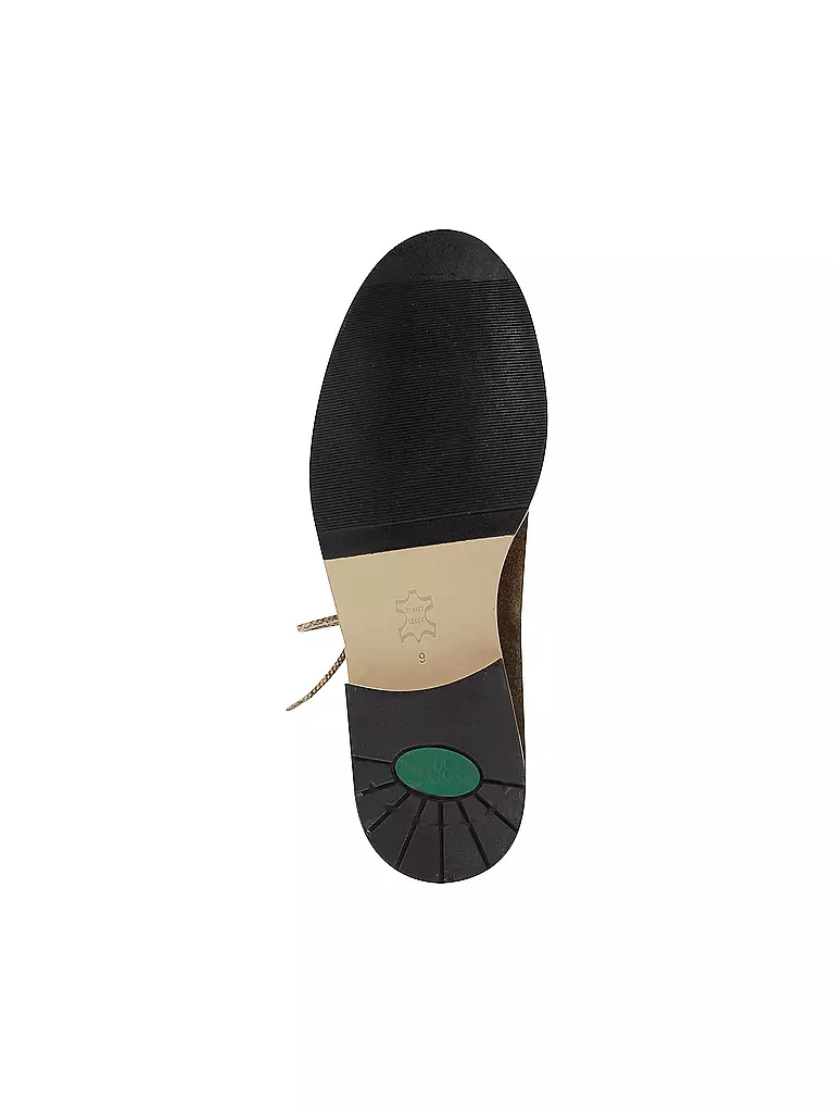DIRNDL & BUA | Chaussures traditionnelles - Haferlschuhe Antikbock | 