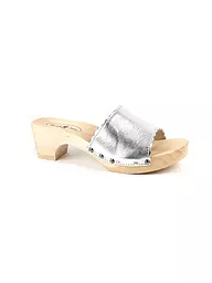 DIRNDL & BUA | Chaussures traditionnelles - Mules | Argent