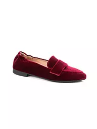 DIRNDL & BUA | Mocassins | Rouge foncé