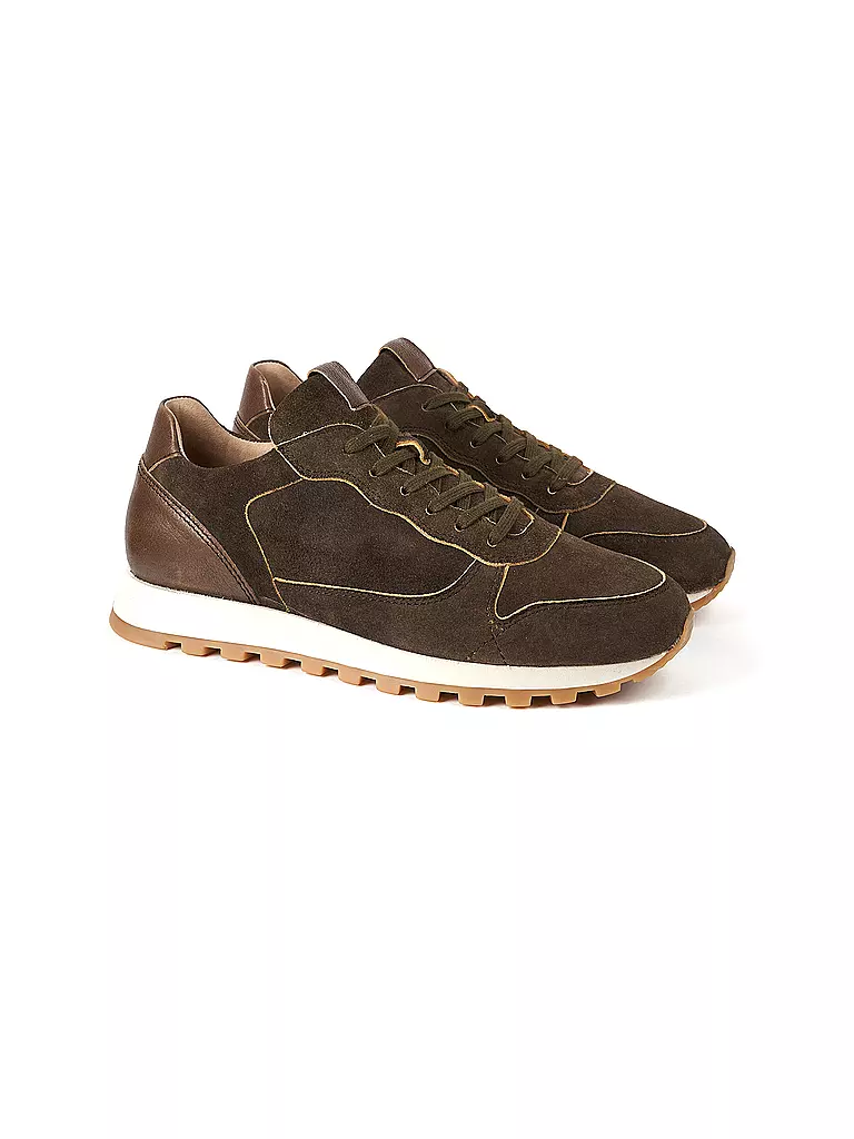 DIRNDL & BUA | Sneaker ANTIKBOCK | Marron