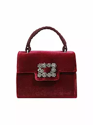DIRNDL & BUA | Tasche - Henkeltasche GRETE | Rouge foncé