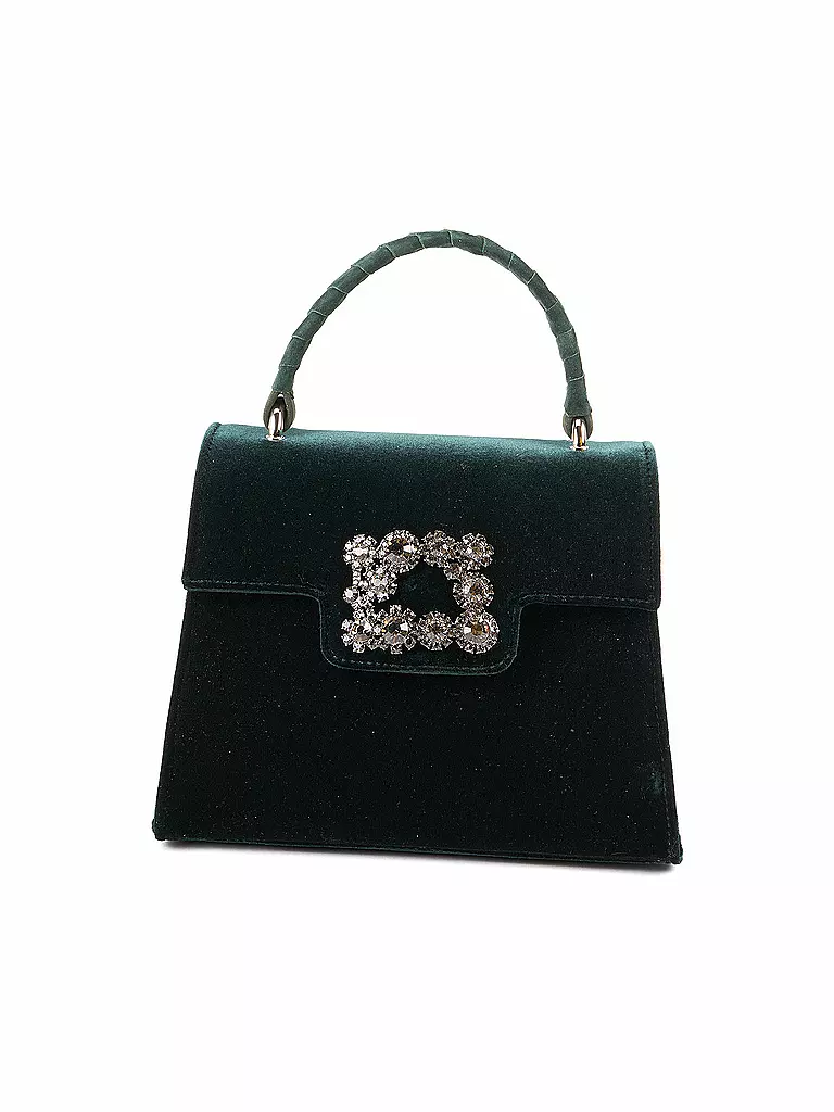 DIRNDL & BUA | Tasche - Henkeltasche GRETE | Vert foncé