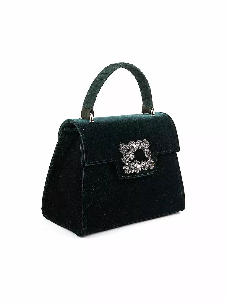 DIRNDL & BUA | Tasche - Henkeltasche GRETE | Vert foncé