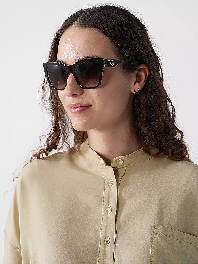 DOLCE&GABBANA | Lunettes de soleil 0DG4384/53 | Marron