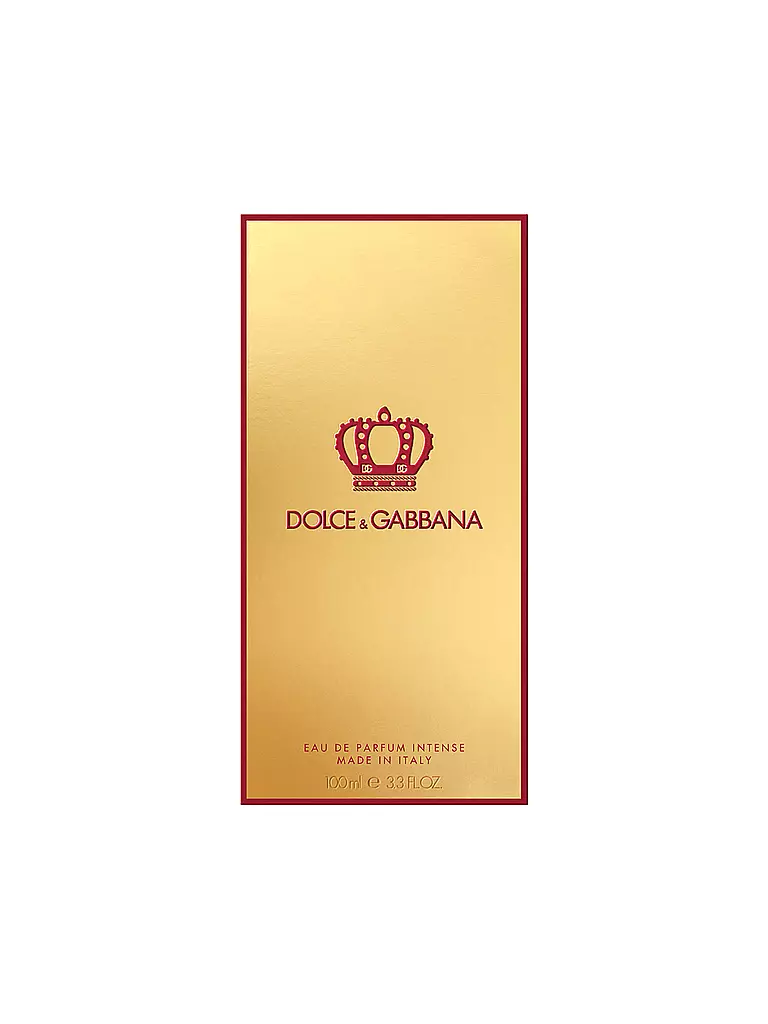 DOLCE&GABBANA | Q by Dolce&Gabbana Eau de Parfum Intense 100ml | Aucune couleur