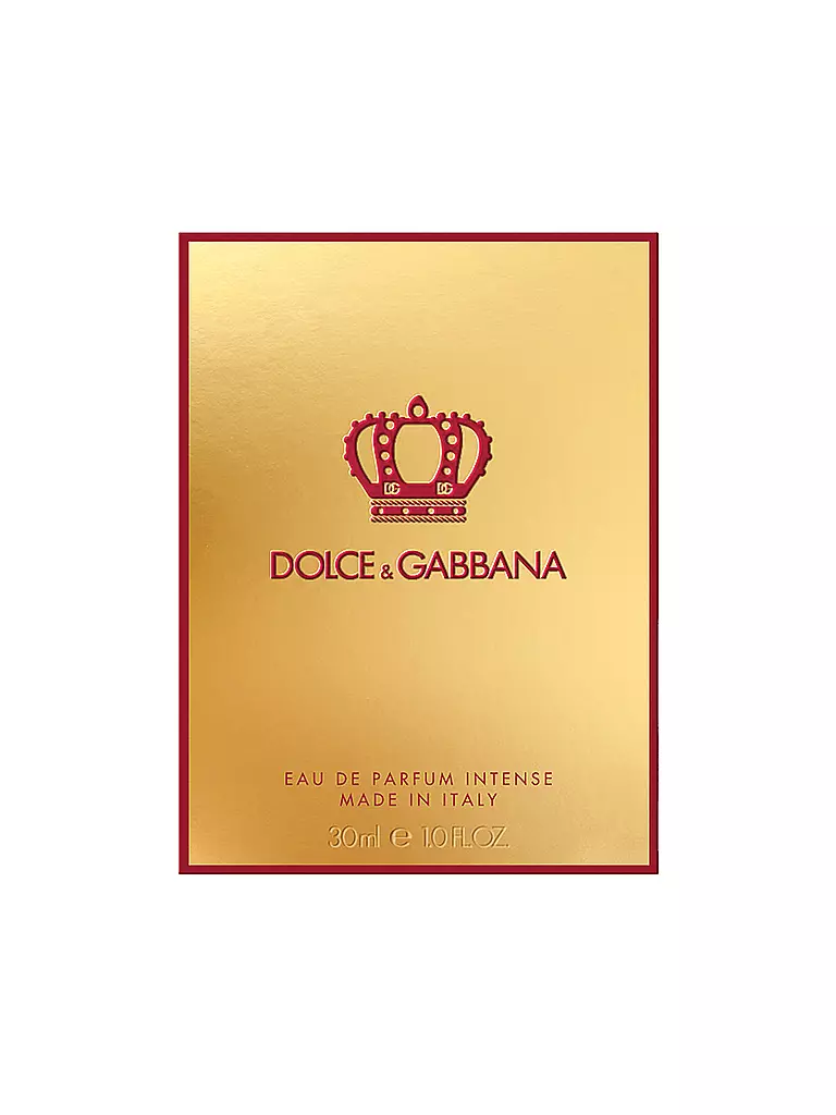 DOLCE&GABBANA | Q by Dolce&Gabbana Eau de Parfum Intense 30 ml | Aucune couleur