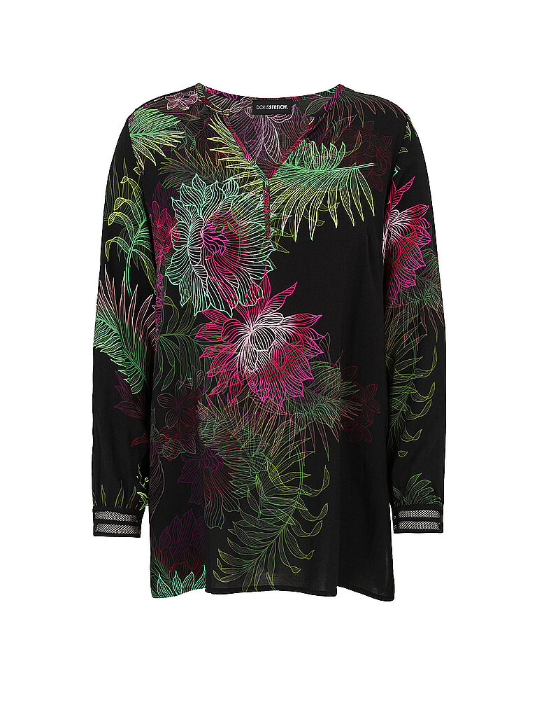 Doris Streich Bluse noir 52