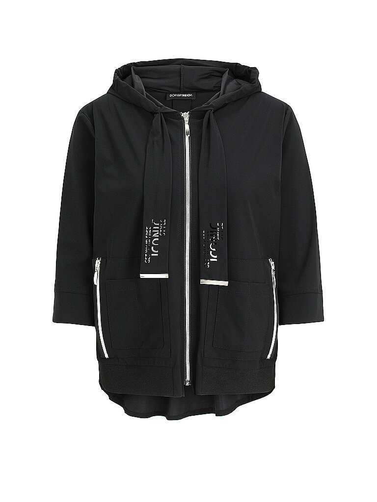 Sweat-shirt zippé noir 42