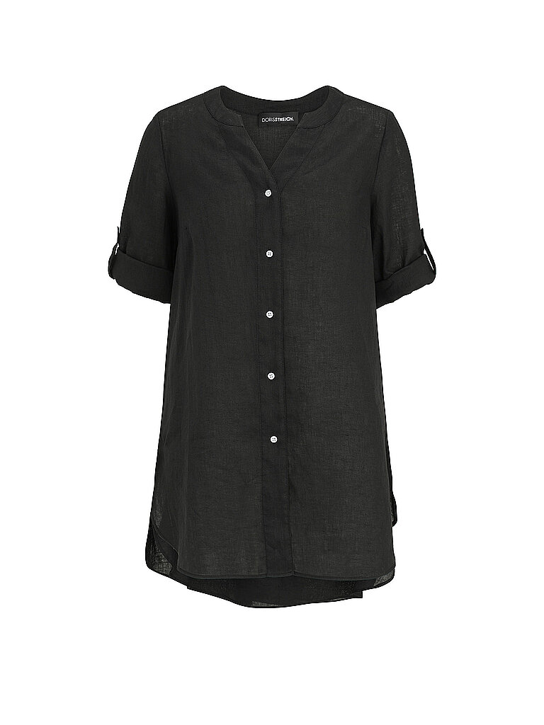Blouse en lin noir 38