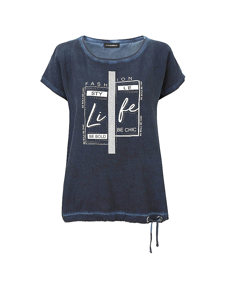 T-Shirt bleu marine 40