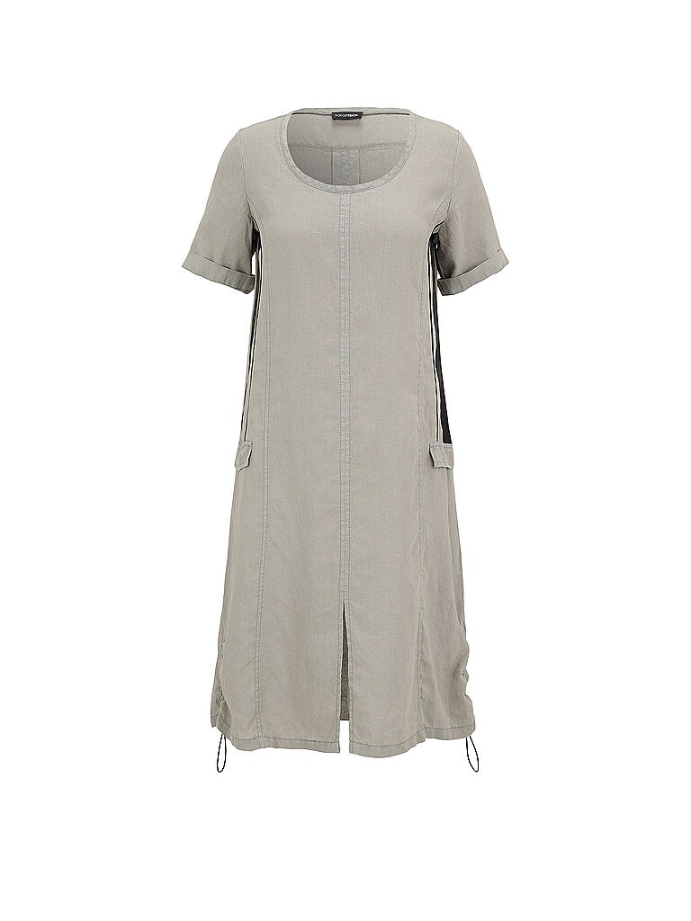 Robe midi gris clair 48