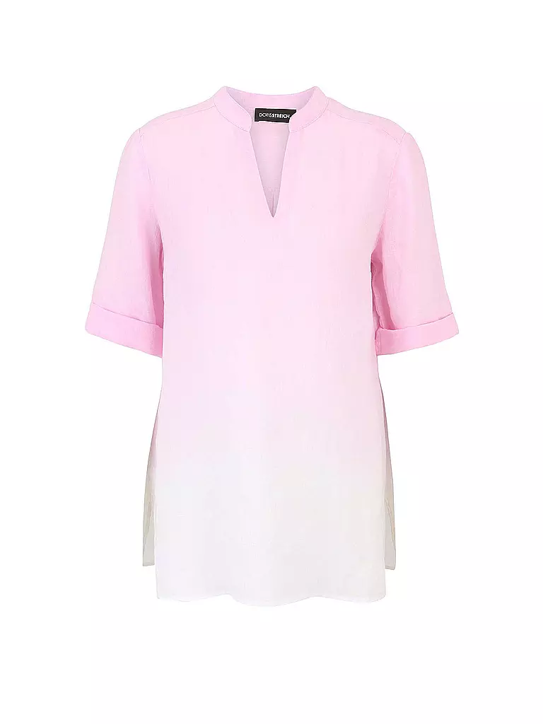 DORIS STREICH | Blouse en lin | rosa