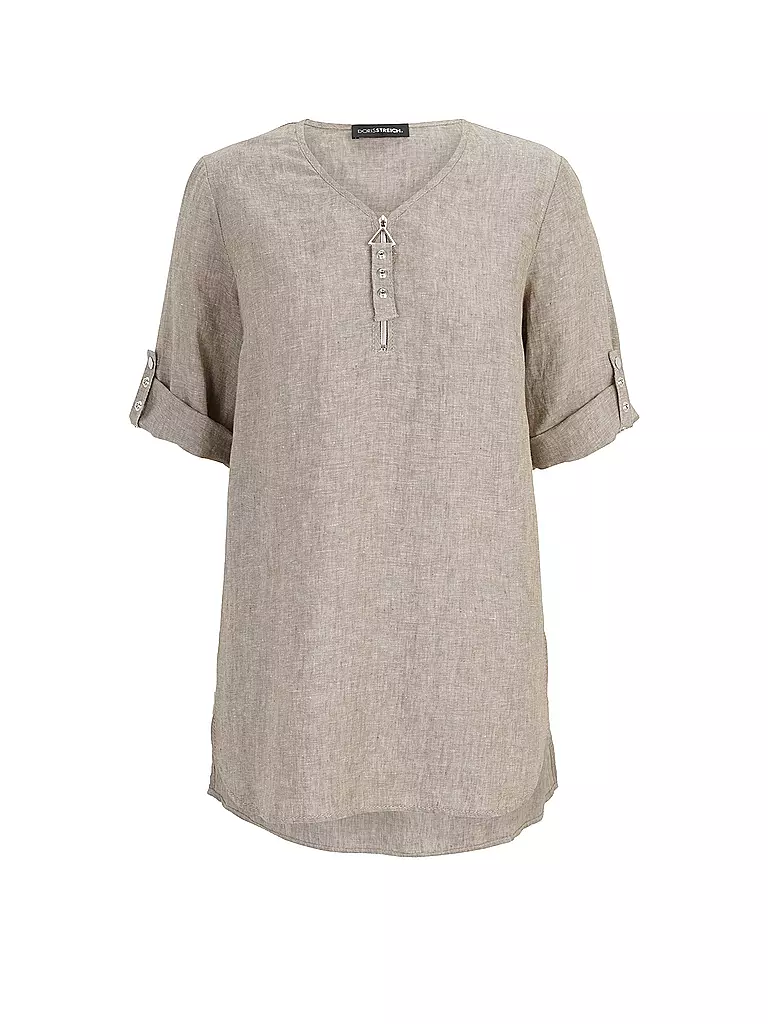 DORIS STREICH | Blouse en lin | beige