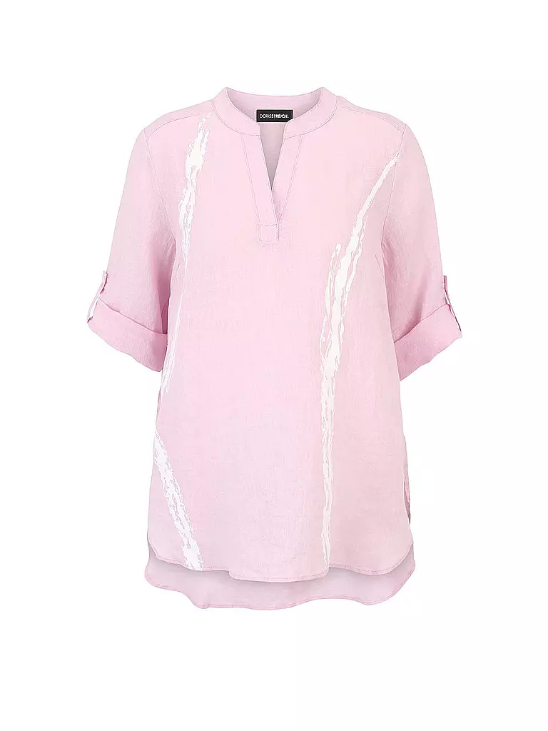 DORIS STREICH | Blouse en lin | rosa